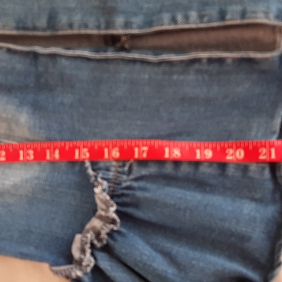 *3/$20* Cute Victorian-Inspired Denim Coat Small - Picture 5 of 6